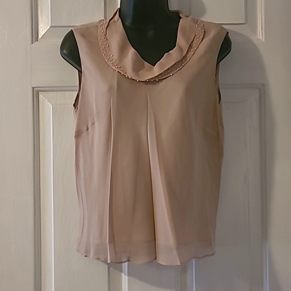 PAPÉLL Petite Silk With Beads  Blause